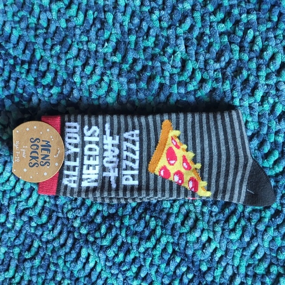 Gertex Pizza Socks - Size 7-12 - Picture 1 of 4